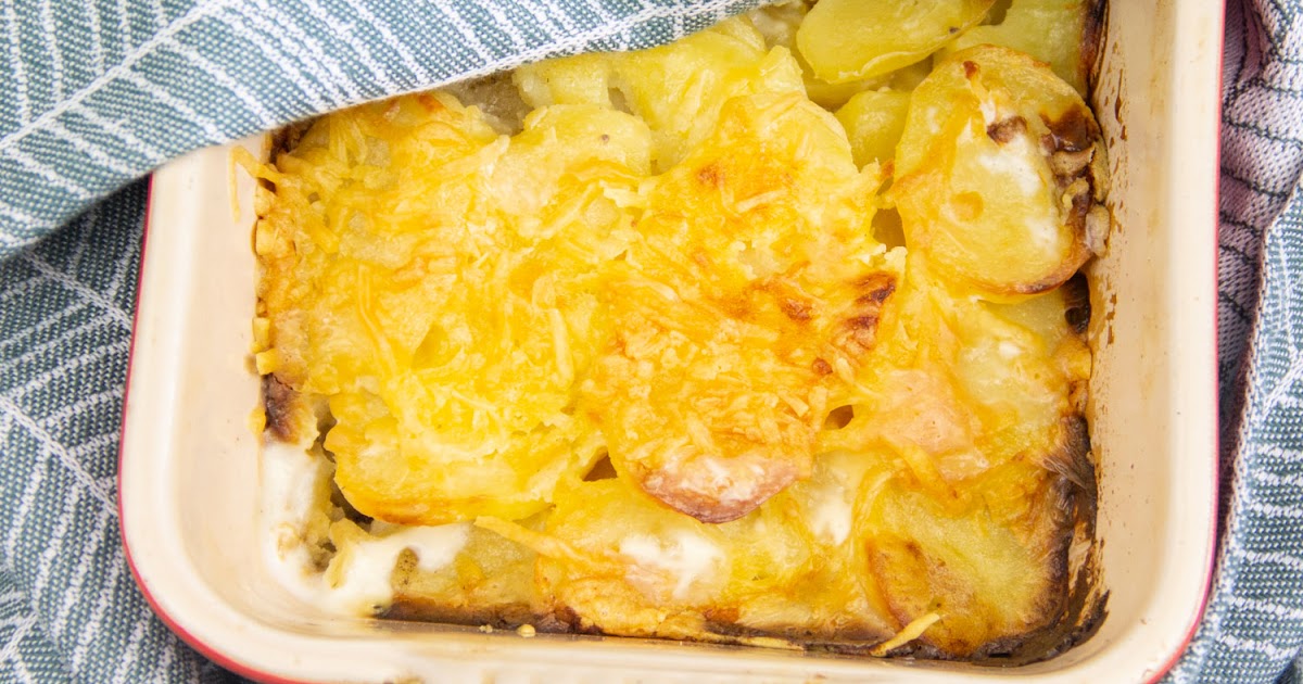 Garlic Potato Gratin