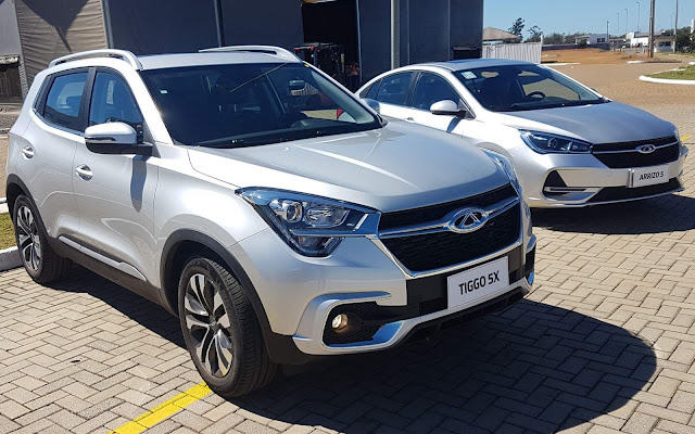 Caoa Chery aumenta preço de Tiggo, Tiggo 5X e Arrizo