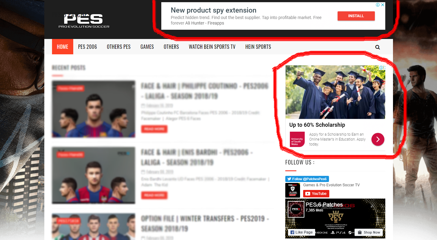 Full Facepack Ac Milan Serieatim Pes2006 Season 2018 19