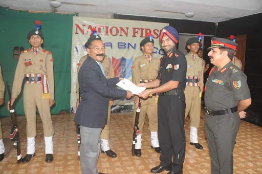 Commendation by Dy. Director General NCC