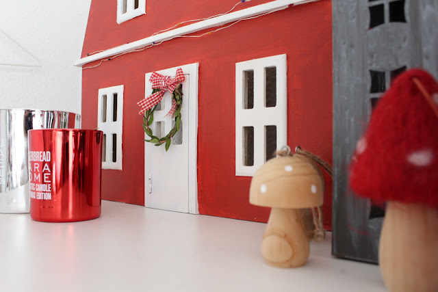 casitas de navidad estilo nórdico diy