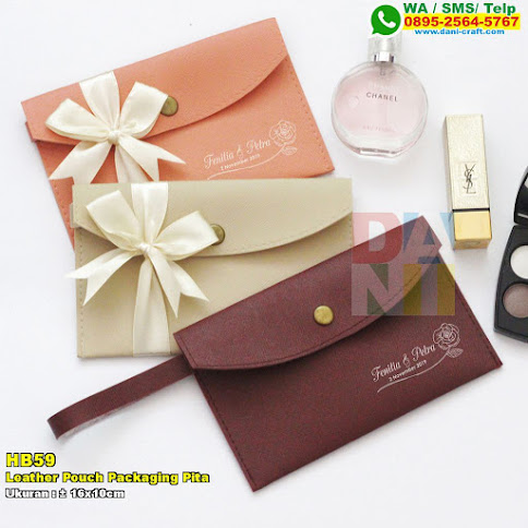 Leather Pouch Packaging Pita
