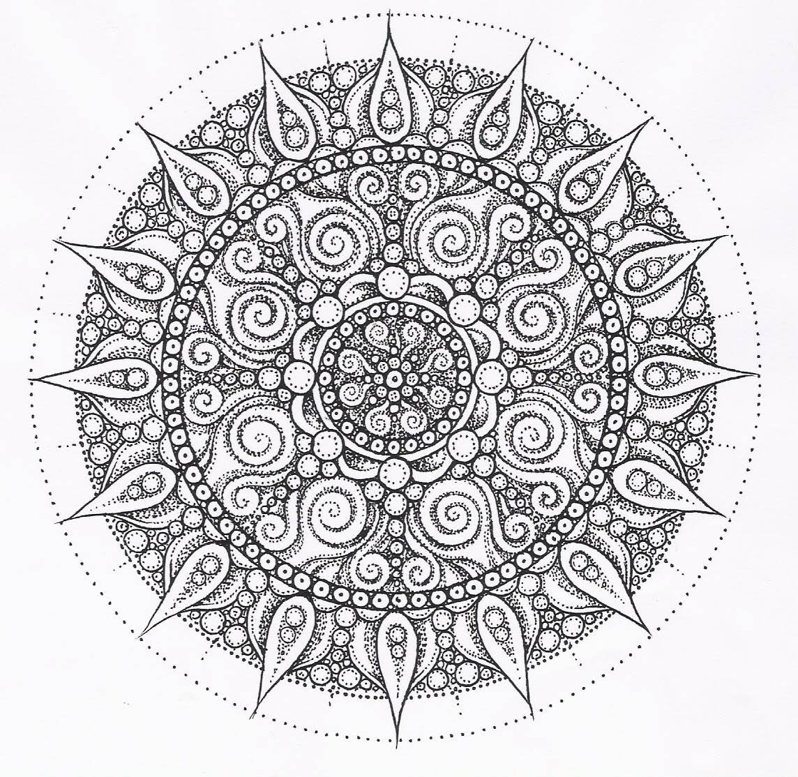 mandala coloring pages printable free - photo #8