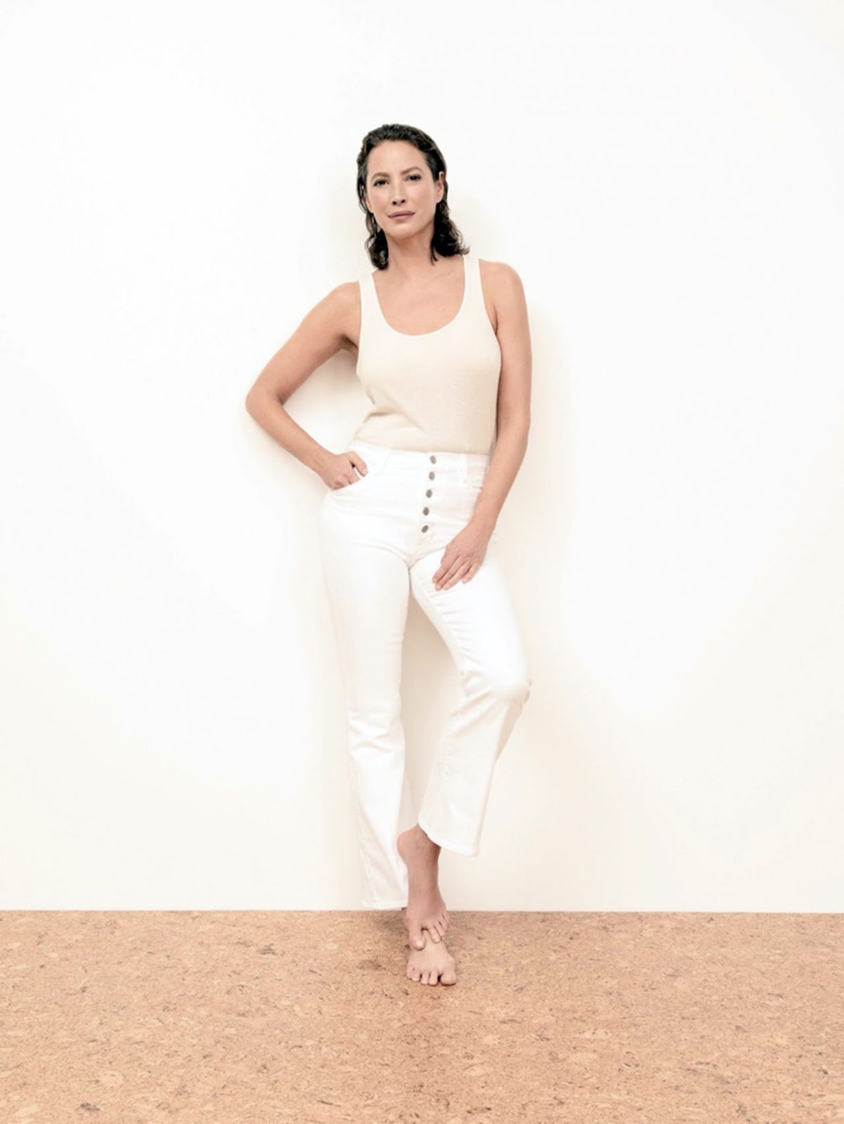 Christy Turlington – Photoshoot for LA Based J Brand Jeans Spring 2020
