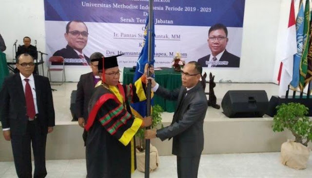 Rektor Baru UMI Medan Dilantik Ketua  Yayasan Pendidikan GMI