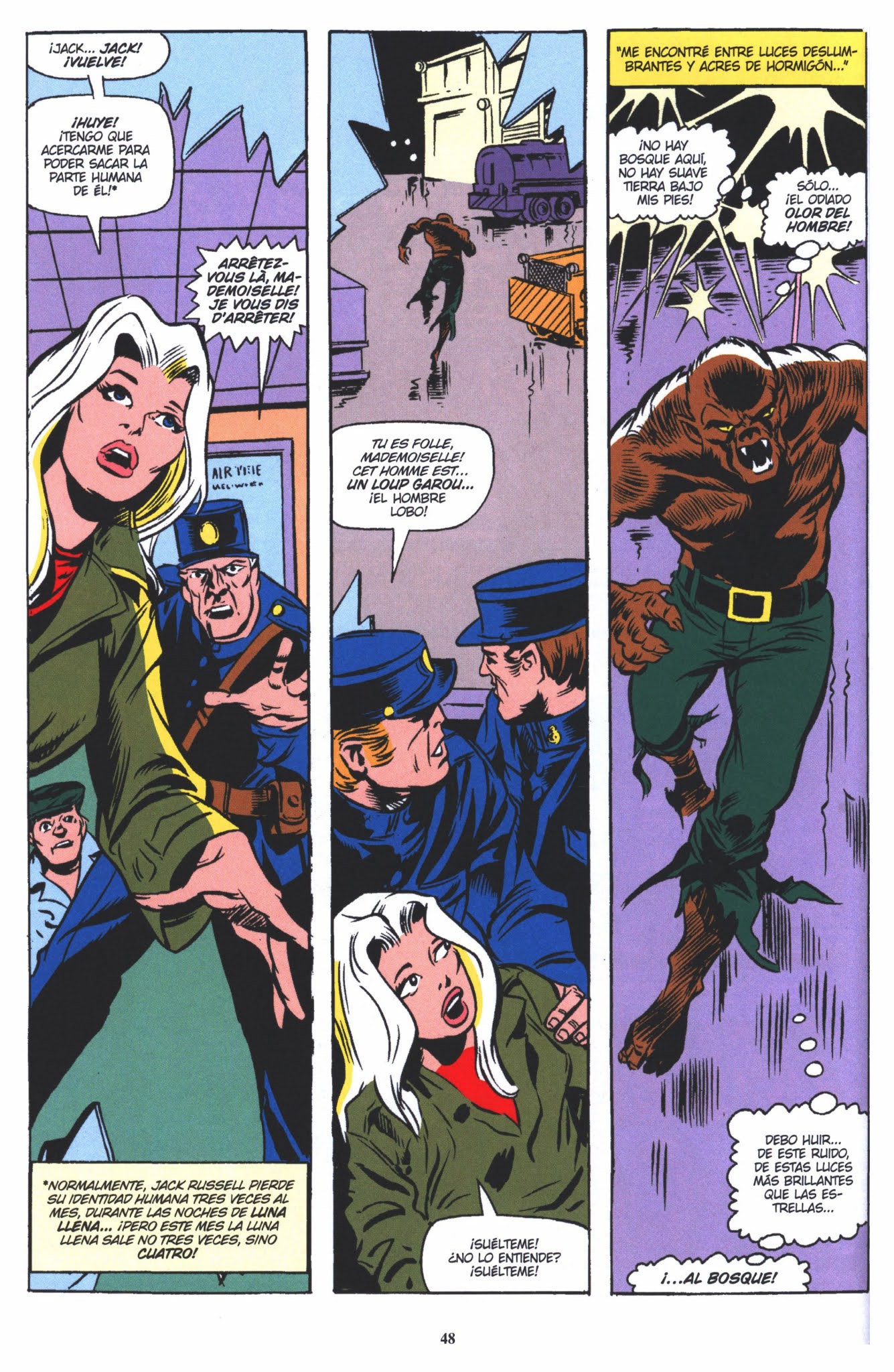 Galicia Comic Marvel Limited Edition El Hombre Lobo 2 El lado