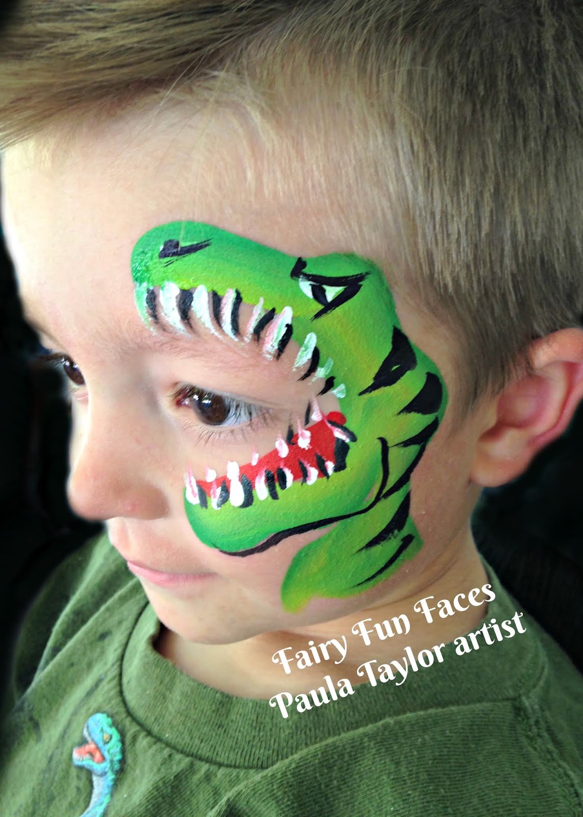Paula Taylor's Art Boy oh boy! Face Painting for boys!