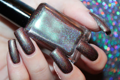 Swatch of the nail polish "February 2013" from Enchanted Polish