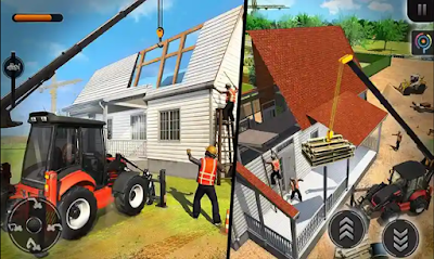 تحميل أخر إصدار لعبةMobile Home Builder Construction Games 2019 بناء المنازل المتنقلة مهمة صعبة 