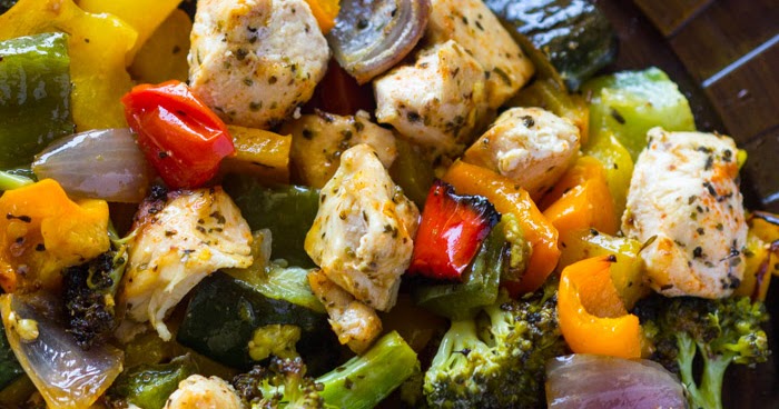 15 Minute Healthy Roasted Chicken and Veggies (One Pan) | today-news