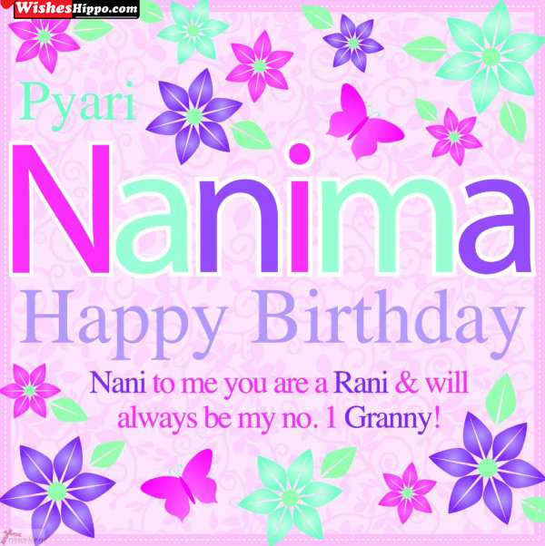 149+ Birthday Wishes for Nani in Hindi and English Images 2021
