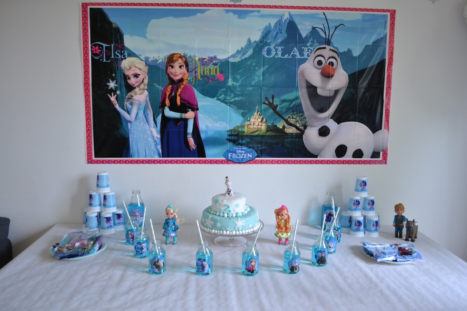 Drap bain reine des neiges Cdiscount