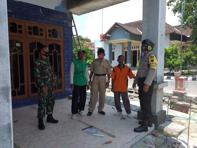 Babinsa Tegalrejo Komsos Dengan Warga Binaan