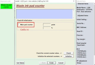 Reset Printer L220