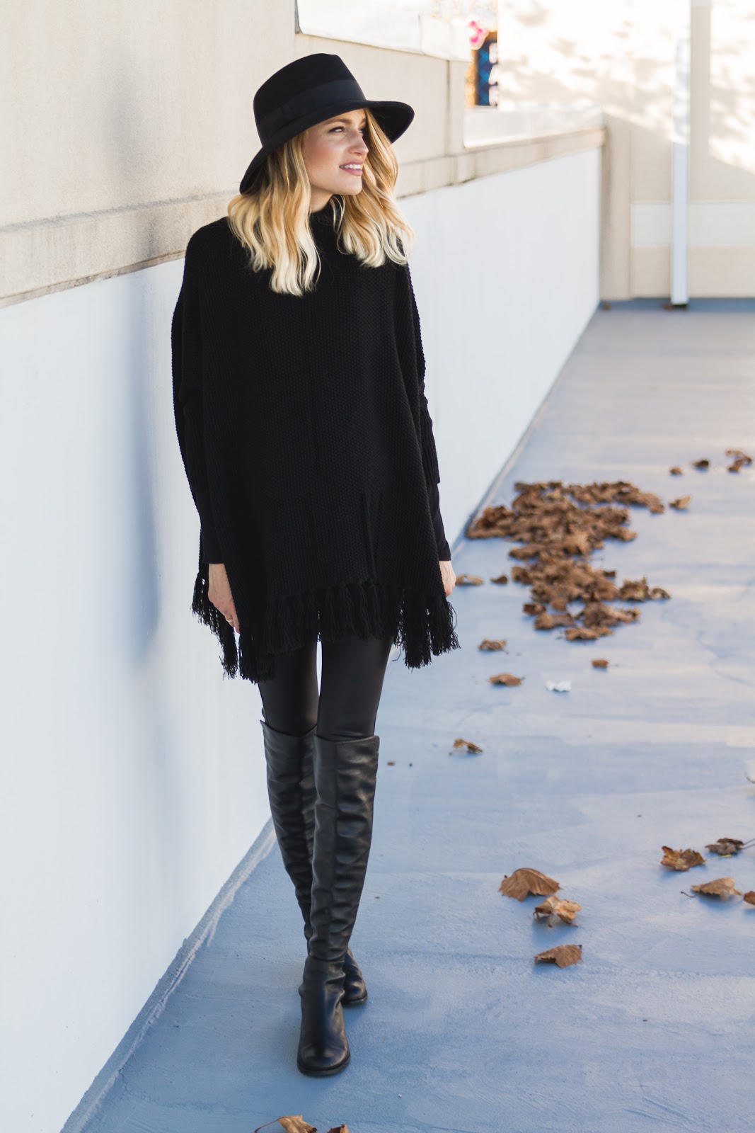 Dressed In All Black | Little Blonde Book A Fashion Blog by Taylor Morgan