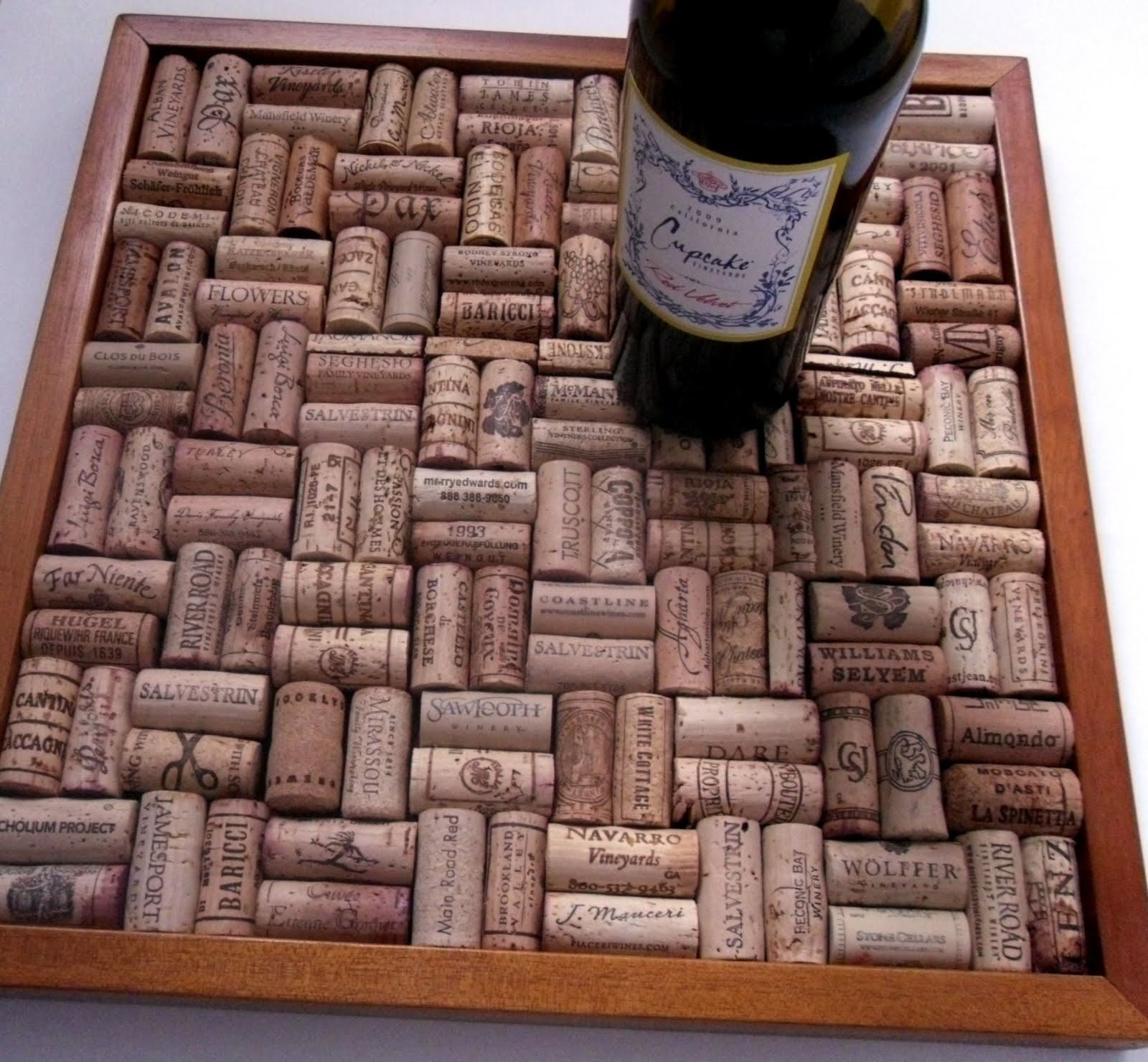 Sweet Magnolia Way What to do with all of those Wine Corks?