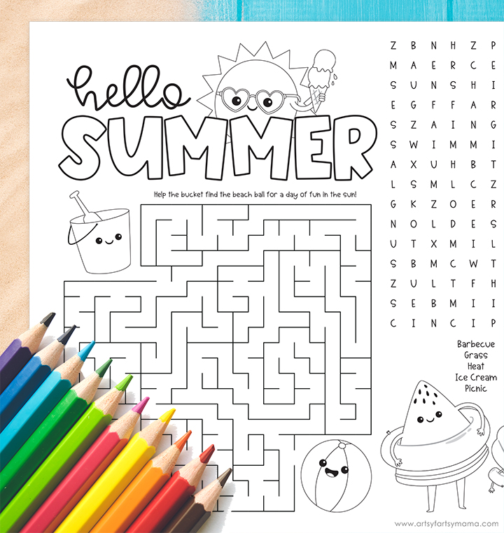 Printable Summer Activities