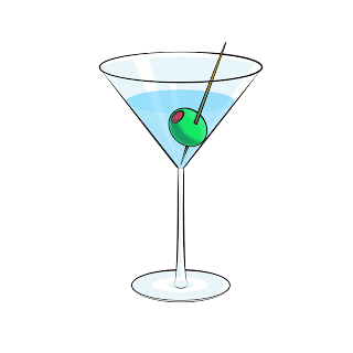 Death By Cartoon: Cartoon Martini V 2.1 Cartoon Martini Glass PNG With ...