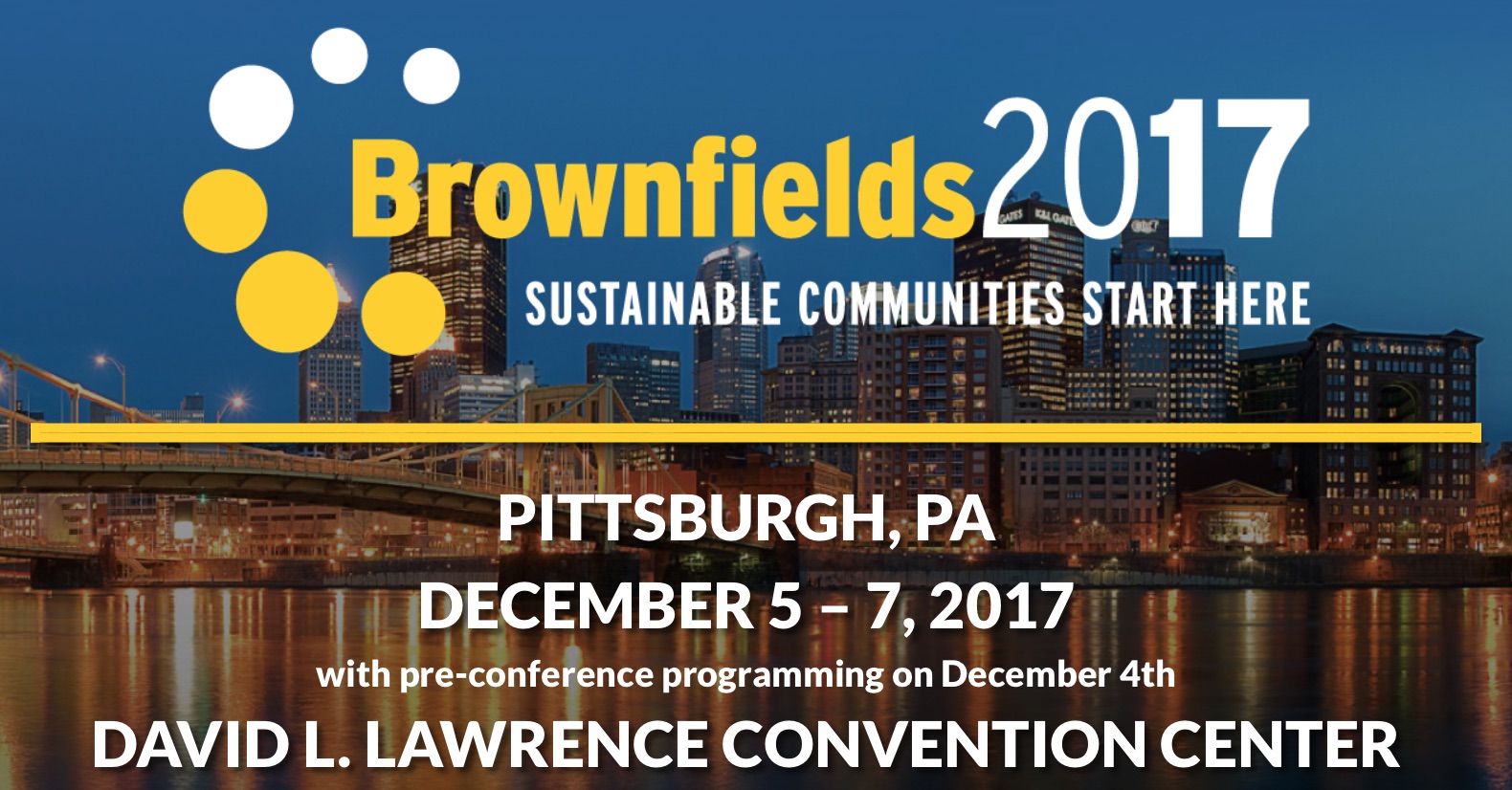 PA Environment Digest Blog Save The Date National Brownfields