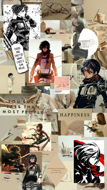 Mikasa Ackerman Aesthetic Wallpaper Kumpulan Gambar Attack On Titan Aesthetic Wallpaper HD Android dan Iphone