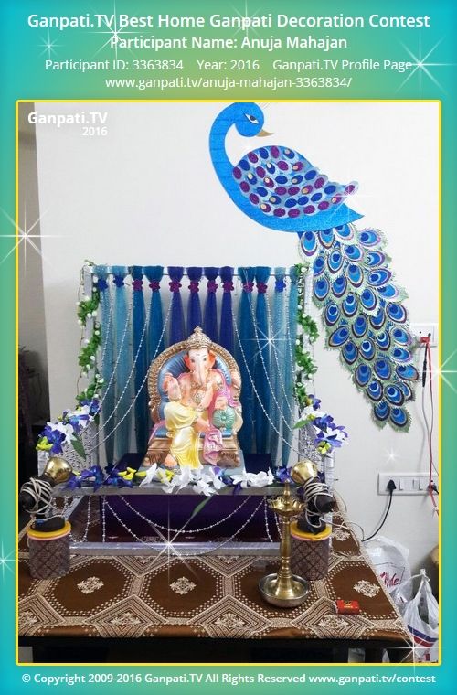 Ganpati Decoration Ideas for Home