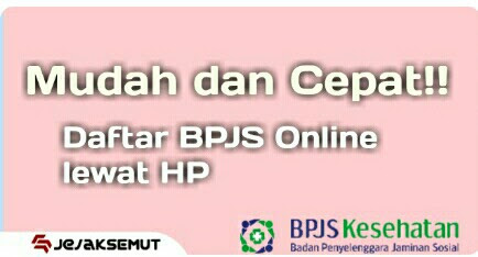 Daftar bpjs online lewat hp