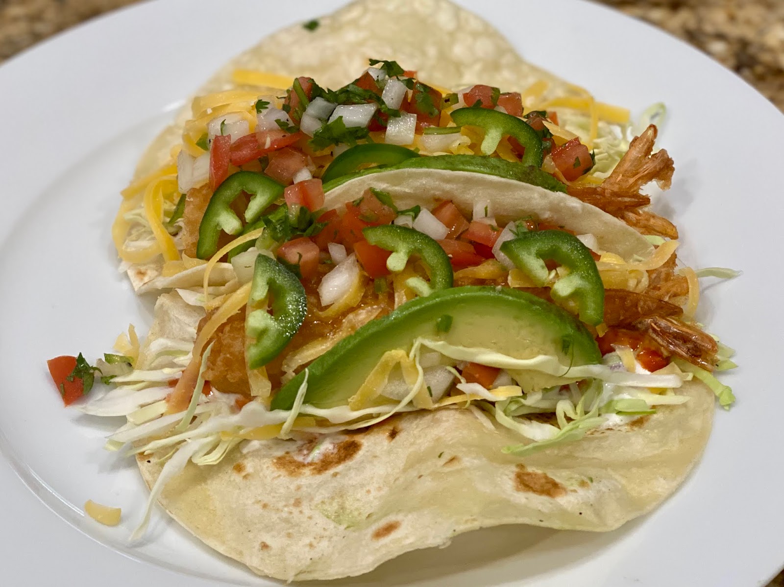 GREAT EATS HAWAII SHRIMP TEMPURA TACOS