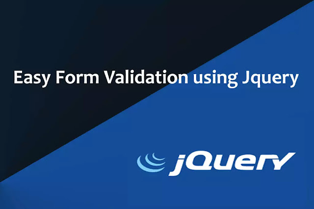 Form Validation Using Jquery Examples