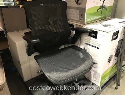 Sit in comfort for eight hours at work with the Bayside Furnishings Mesh Office Chair