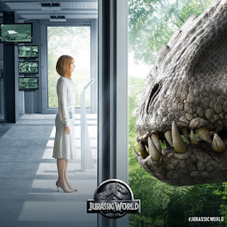 Indominus Rex Jurassic World poster wallpaper image screensaver picture
