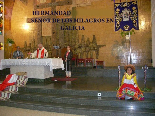 .HERMANDAD "SEÑOR DE LOS MILAGROS EN GALICIA" ESPAÑA