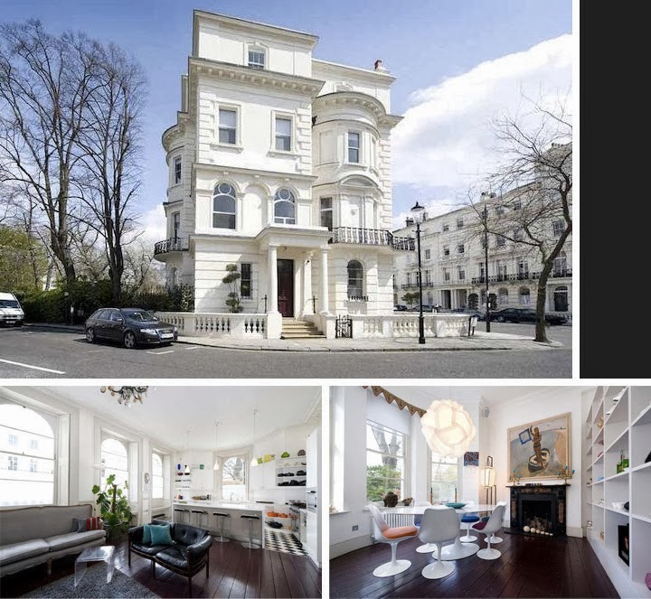 Sköna Rum: Annie Lennox house in Notting Hill for sale!
