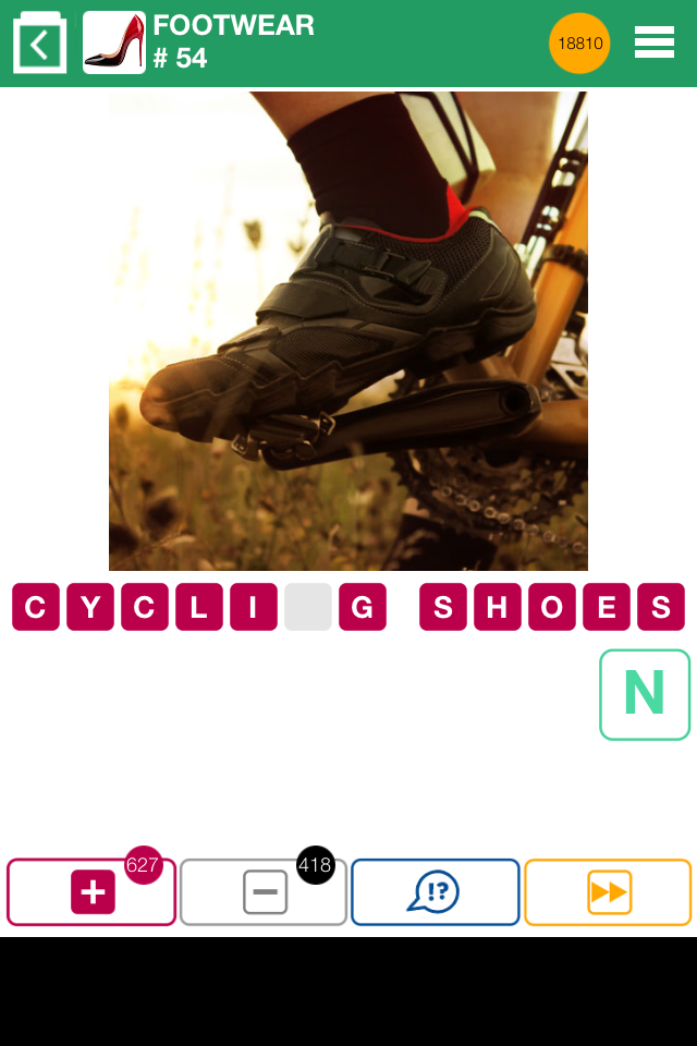 App and Answers 100 Pics 1 Picture Quiz Footwear Level 5160 Answers