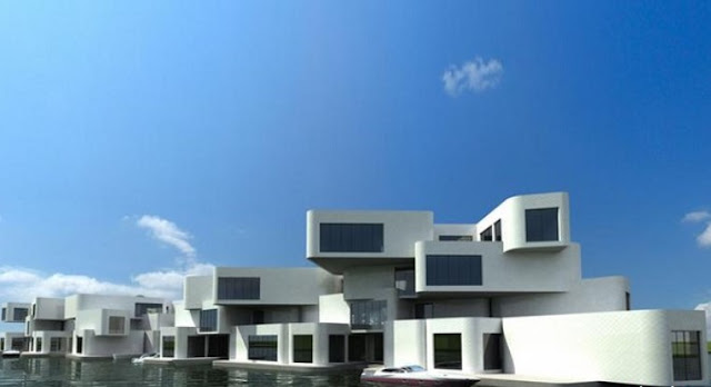 floating house design