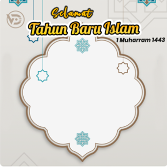 arnaim.com - Template Twibbon Tahun Baru Islam 1443 H (1)