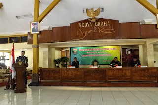 Pelantikan 176 Pejabat Struktural Eselon II,III,IV Lingkup Pemerintah Kabupaten Ngawi