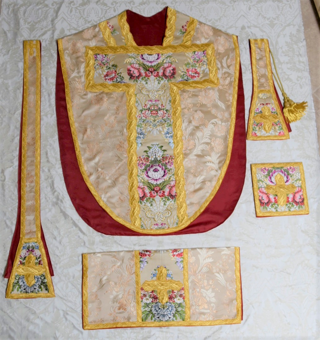 New Vestment Work from Paramentica The St. Philip Neri Chasuble