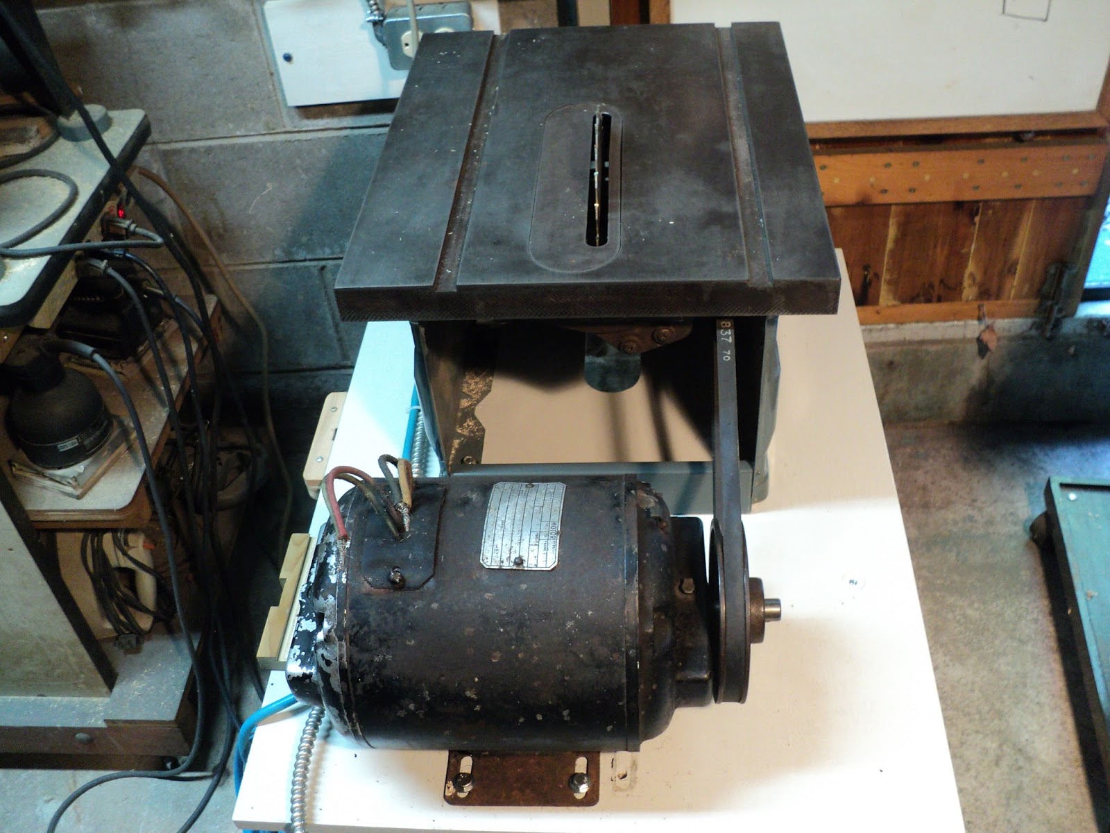 Rouge River Workshop: An Antique Wagner Electric 1/2 HP Electric Motor