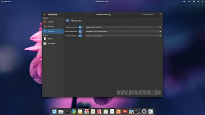 Fitur Multi Gesture Elementary OS Terbaru