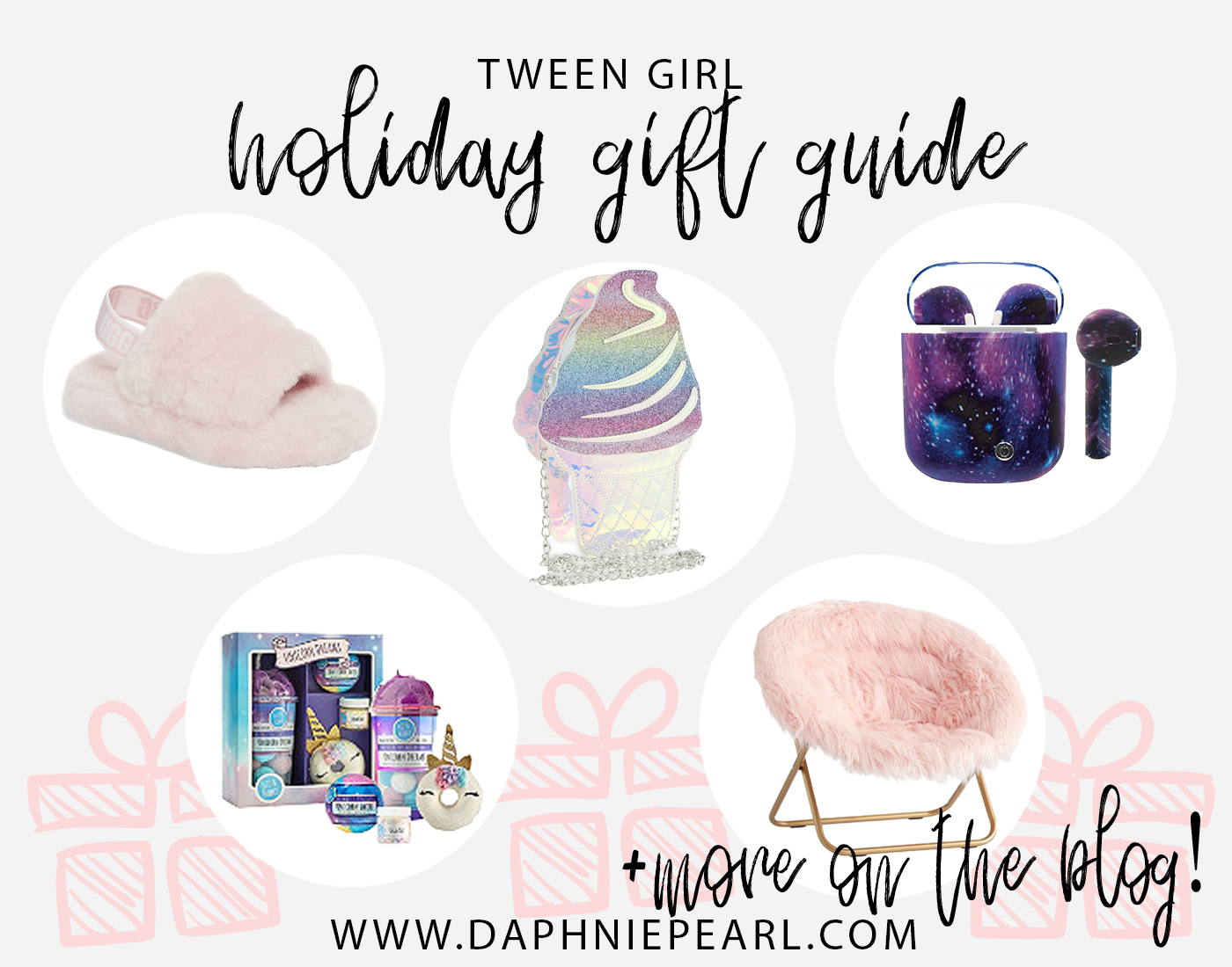 Tween Girls Gift Guide! Unique girl gift ideas for christmas birthday present affordable under $10 under $20 under $30 under $50 under $100 lol surprise ugg ipod hatchimals poopsie slime