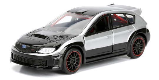 Brian's Subaru WRX Hatchback coleccion rapido y furioso, coleccion rapido y furioso jada toys, coleccion rapido y furioso 1/32, Brian's Subaru WRX Hatchback