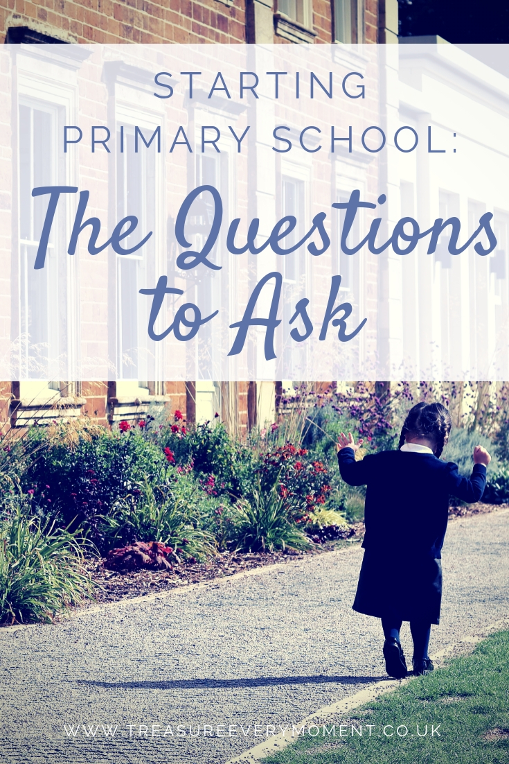 STARTING PRIMARY SCHOOL: The Questions to Ask