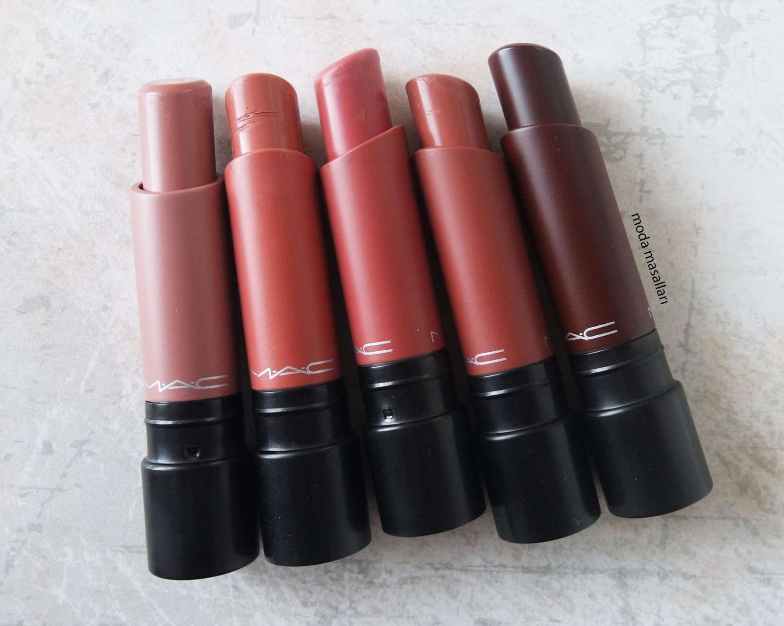 Mac Cosmetics // Liptensity Lipsticks.