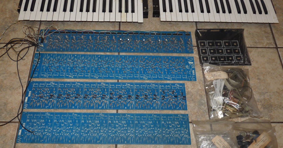 MATRIXSYNTH VINTAGE PaiA Strings N' Thingz Synthesizer 1550 KIT PARTS