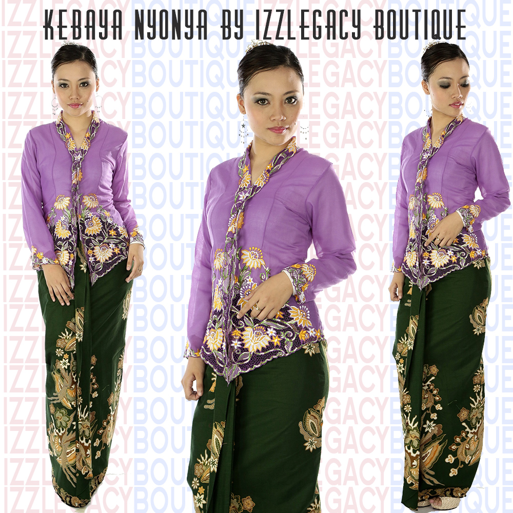 Fesyen Kain Batik Padanan Kebaya Nyonya ~ Because I'm Not Perfect