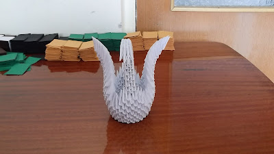 3D Origami Swan