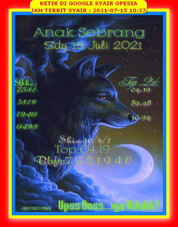 1 New Message Kode Syair Sydney 15 Juli 2021 Forum Syair Togel Hongkong Singapura Sydney 1 New Message Kode Syair Sydney 15 Juli 2021 Forum Syair Togel Hongkong Singapura Sydney