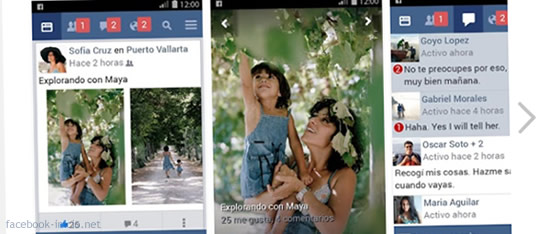 dos cuentas de facebook de forma simultanea desde un móvil