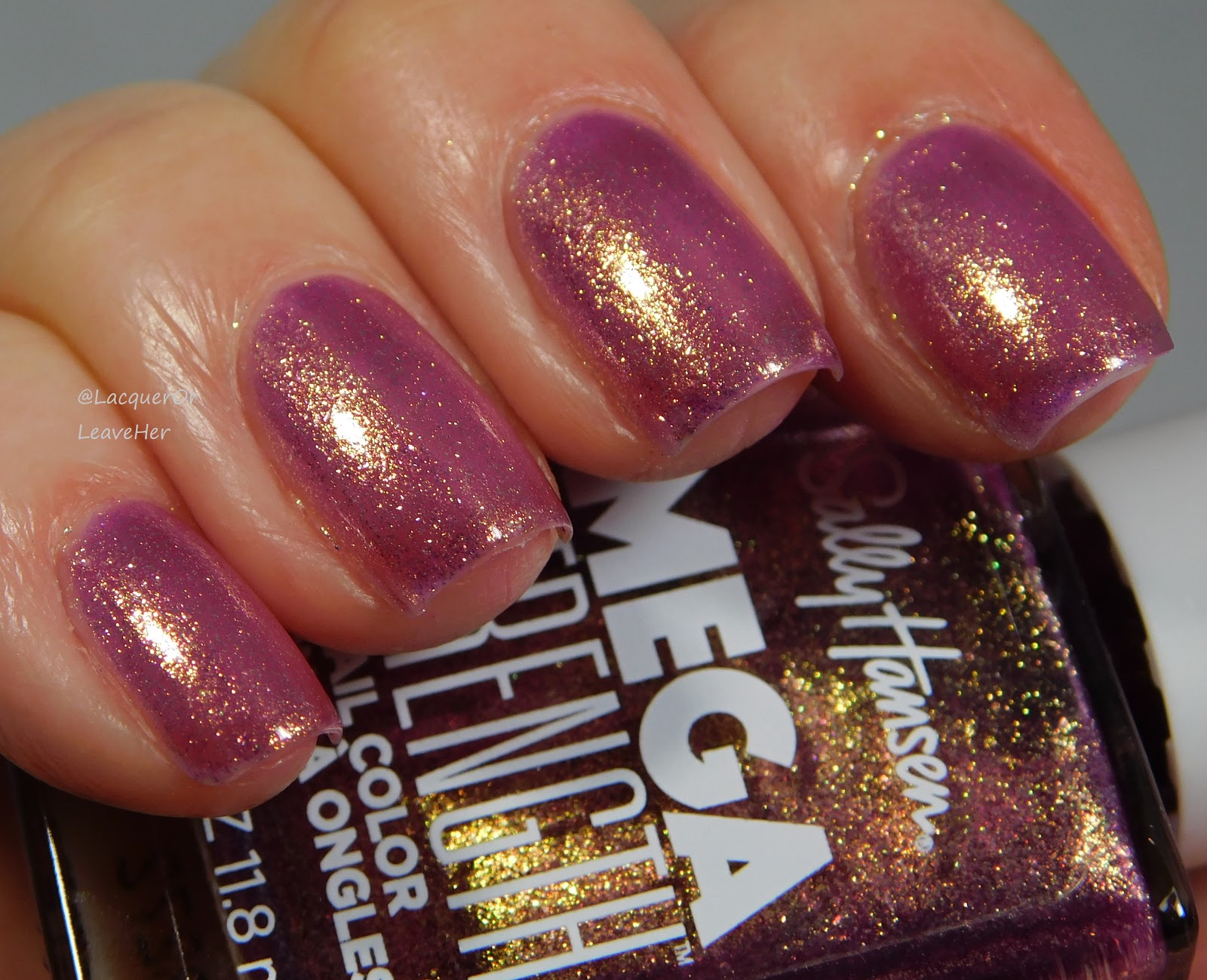 Lacquer or Leave Her! New Sally Hansen Mega Strength polishes