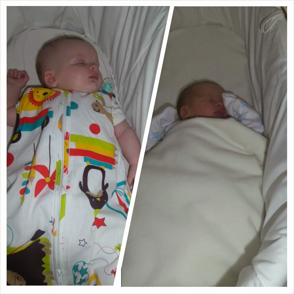 Moving from a Moses Basket to a Cot Coming from Carson's Mummy